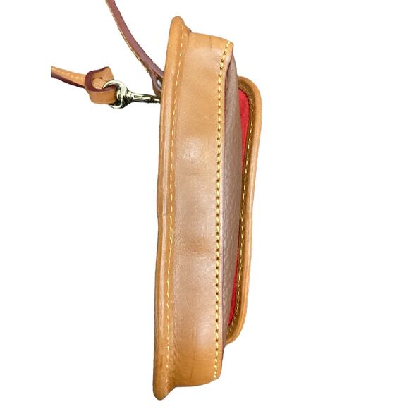 NWOT Dooney & Bourke Wristlet Women’s 1Size Pebbled Leather SignatureRedInterior - Picture 6 of 9